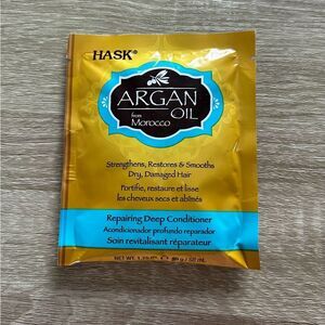 NEW … HASK “Argan Oil From Morocco” Repairing Deep Conditioner